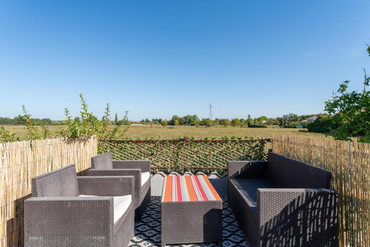 Appart Aux Portes De La Camargue Manduel Экстерьер фото